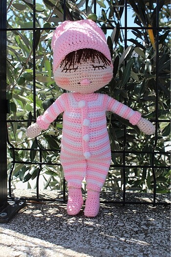 Amigurumi Uyuyan Bebek