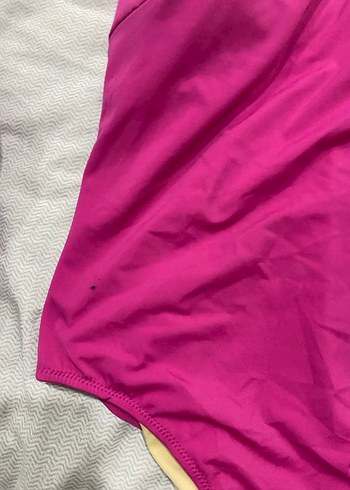 Pembe İnce Askılı Kadın Mayo - Görsel 3