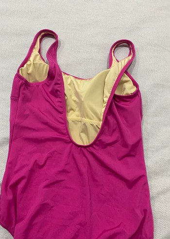 Pembe İnce Askılı Kadın Mayo - Görsel 2