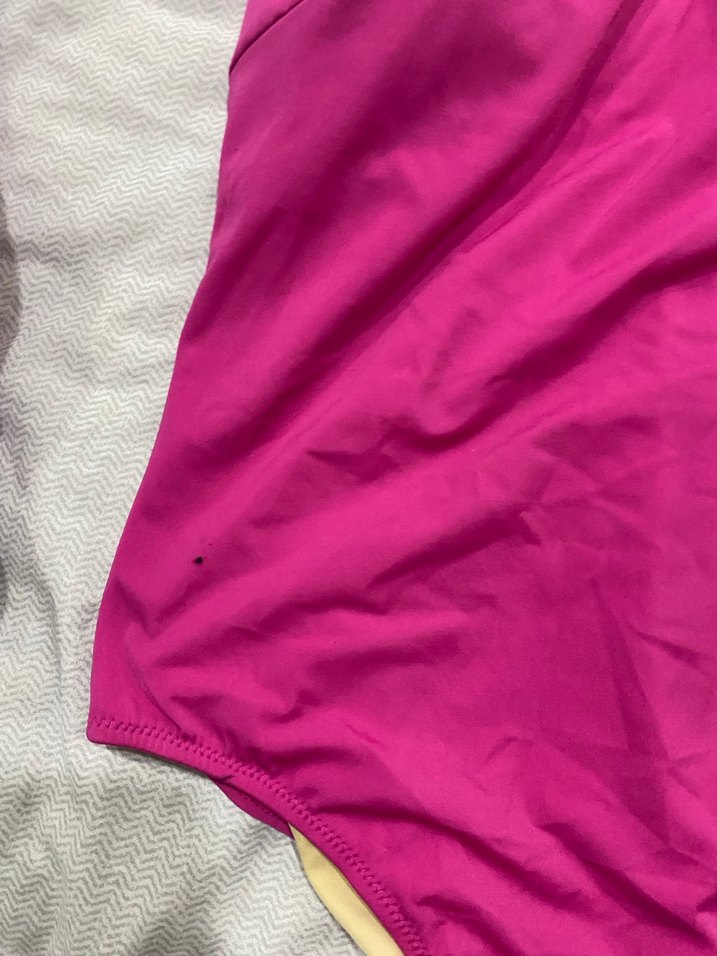 Pembe İnce Askılı Kadın Mayo - Görsel 3