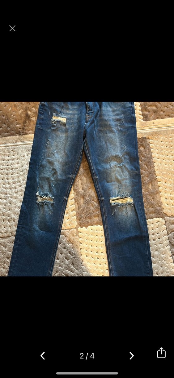 Mavi Kadın Düz Kesim Denim Pantolon - Görsel 2
