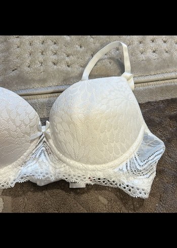 Beyaz Dantel Detaylı Bohem Sütyen - Görsel 3
