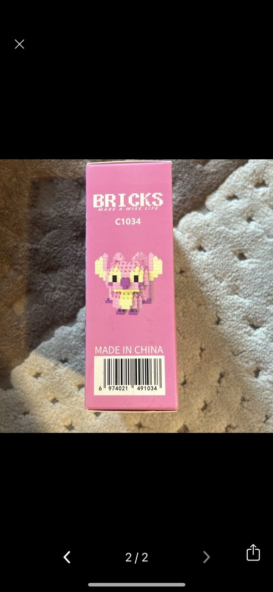 Pembe Pastel Lego Blok Seti - Görsel 2