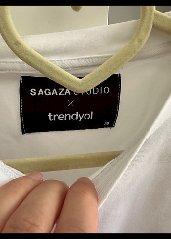 Beyaz Mini Kısa Kollu tshirt - Görsel 2