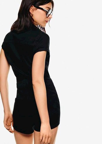 Bershka Denim Tulum - Görsel 4