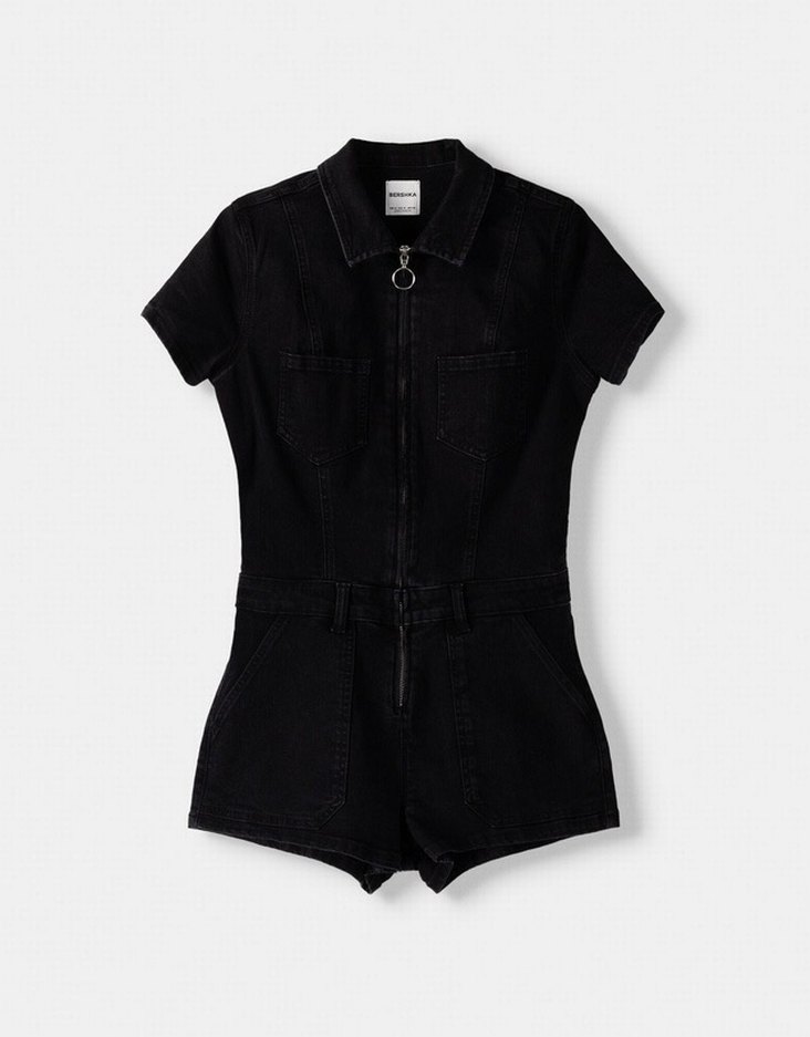 Bershka Denim Tulum - Görsel 2