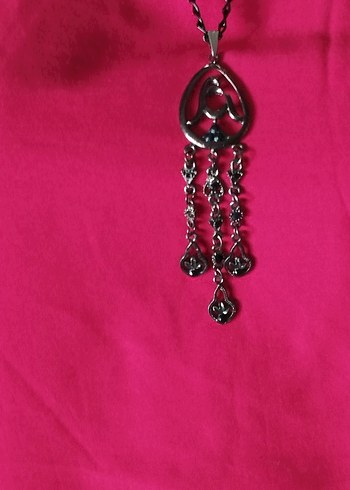 Zincir Detaylı 
 Gotik Kadın Kolye - Görsel 2