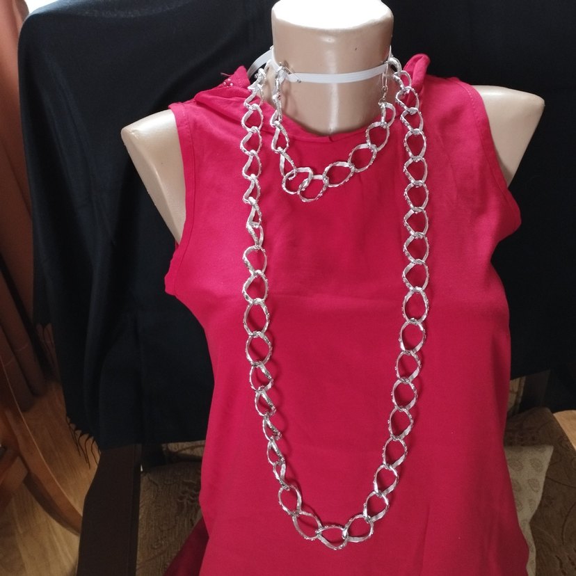 set Zincir Detaylı Kadın Vücut Zinciri ve bileklikten oluşuyor - Görsel 3