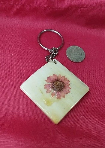 Renkli Boncuklu Bohem Anahtarlık - Görsel 2