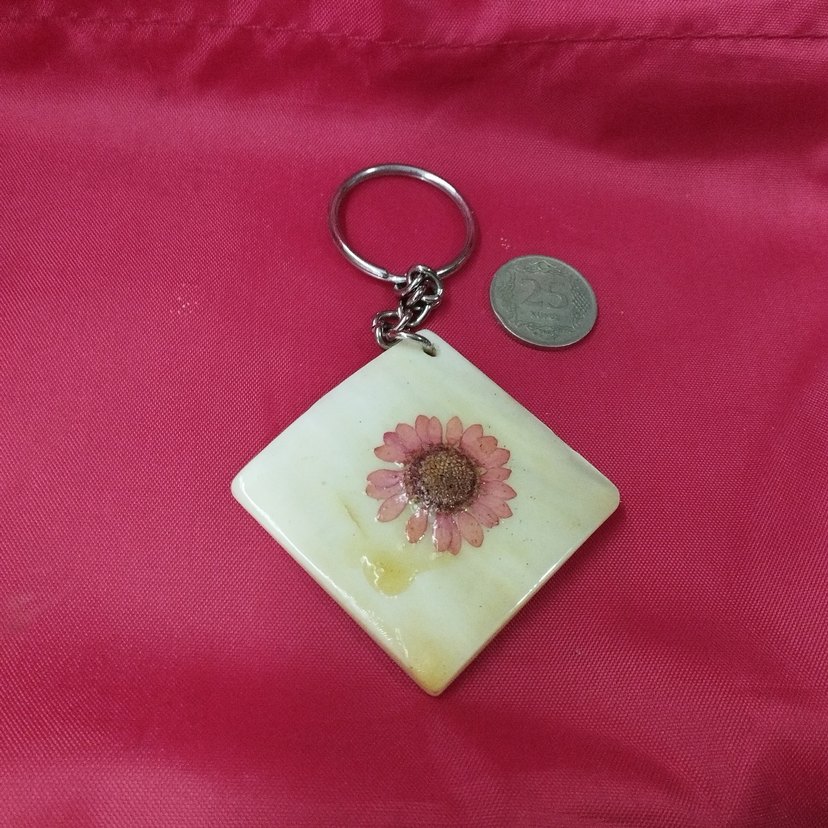 Renkli Boncuklu Bohem Anahtarlık - Görsel 2