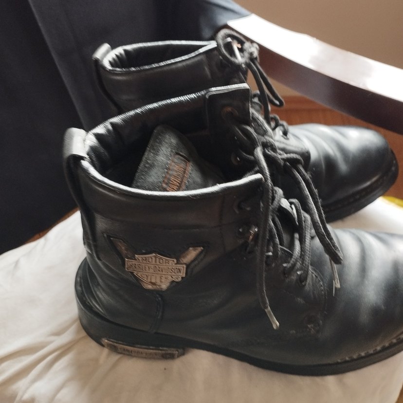 Klasik Siyah Deri Tokalı Erkek Bot - Görsel 2