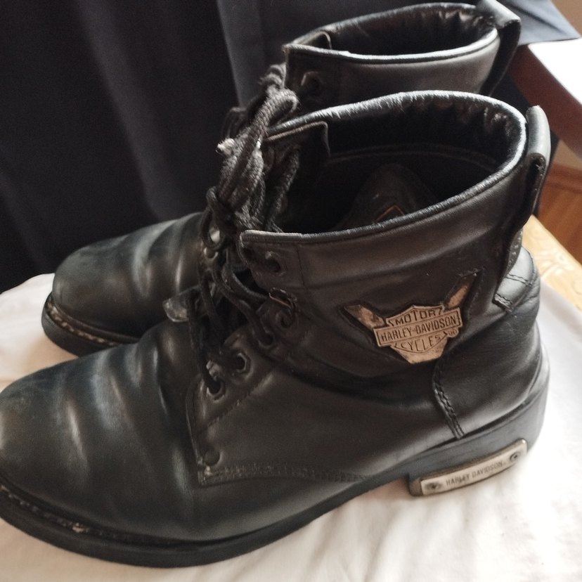 Klasik Siyah Deri Tokalı Erkek Bot - Görsel 4