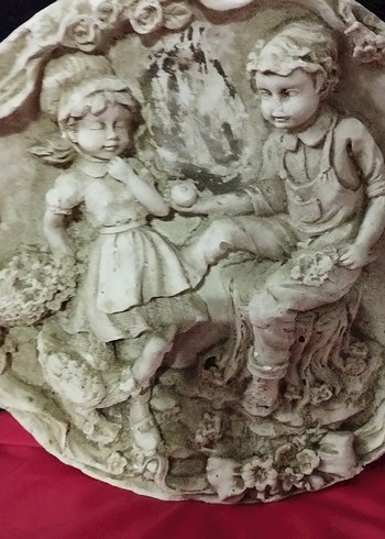 Bej Gri Çocuk Figürlü Dekoratif Tablo - Görsel 2