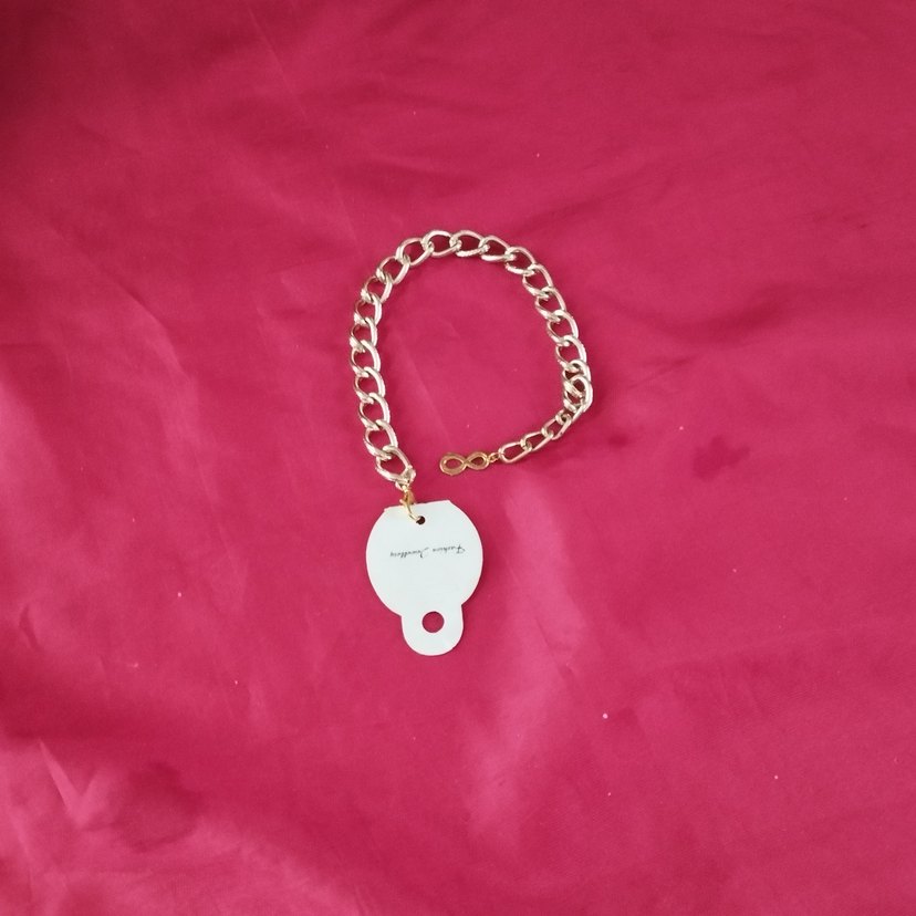 Zincir Detaylı Minimalist Kadın Bileklik - Görsel 2