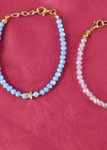 Boncuklu Turkuaz Bohem Bileklik - Görsel 6