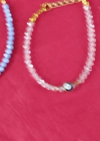 Boncuklu Turkuaz Bohem Bileklik - Görsel 5