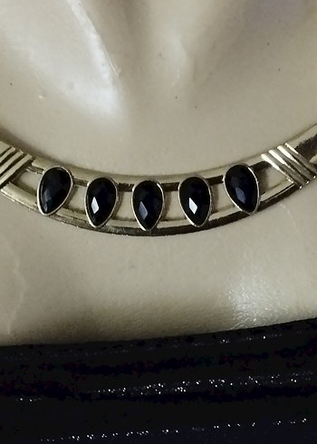 Zincir Detaylı Uzun Altın Kadın Kolye - Görsel 3