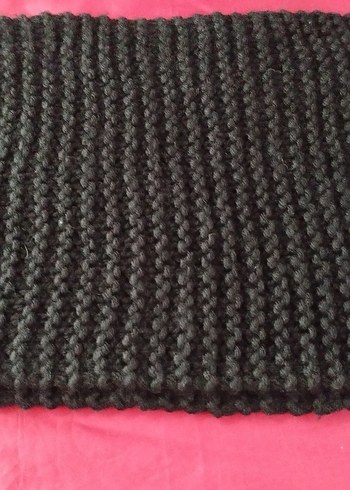 Siyah  Atkı - Görsel 3