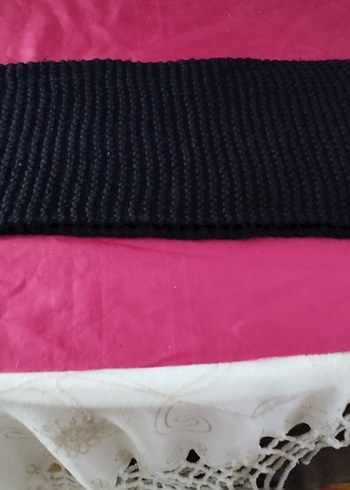 Siyah  Atkı - Görsel 2