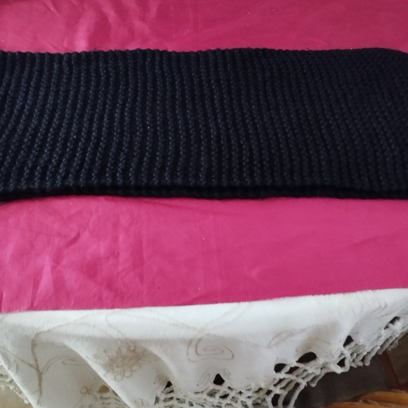 Siyah  Atkı - Görsel 2