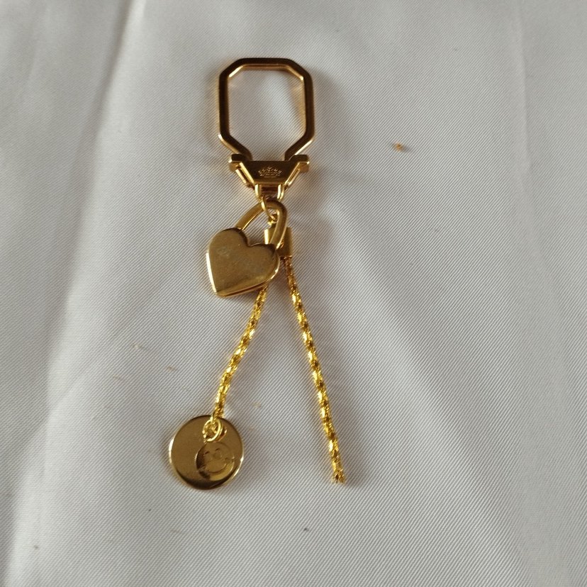 Altın Renk Zincir Detaylı Kadın Anahtarlık özel tasarım tek ürün - Görsel 3