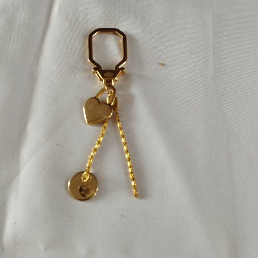 Altın Renk Zincir Detaylı Kadın Anahtarlık özel tasarım tek ürün - Görsel 2