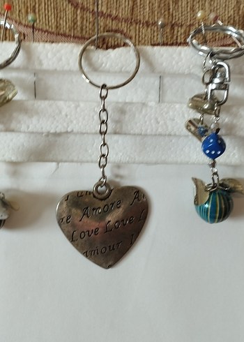 Vintage Bohem Kalp Anahtarlık - Görsel 2