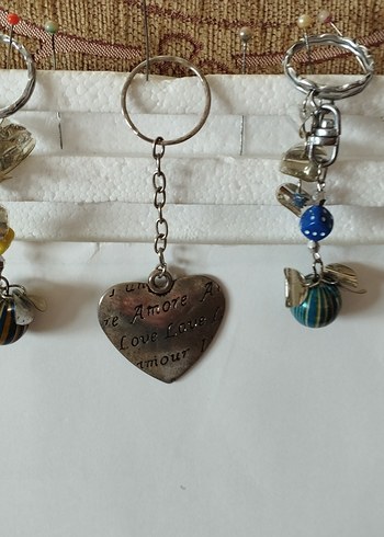 Vintage Bohem Kalp Anahtarlık - Görsel 3