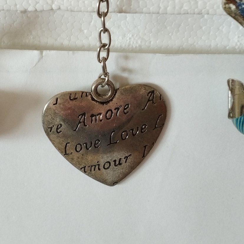 Vintage Bohem Kalp Anahtarlık - Görsel 5