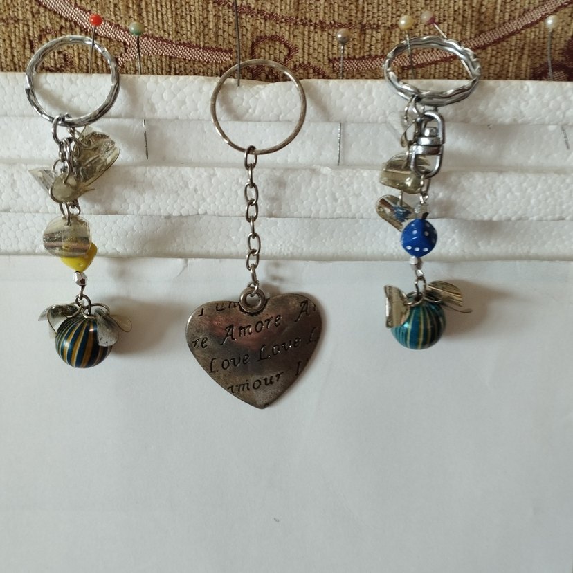 Vintage Bohem Kalp Anahtarlık - Görsel 3
