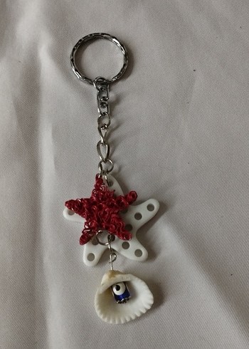 Boncuklu Renkli Bohem Anahtarlık özel tasarım tek ürün - Görsel 2