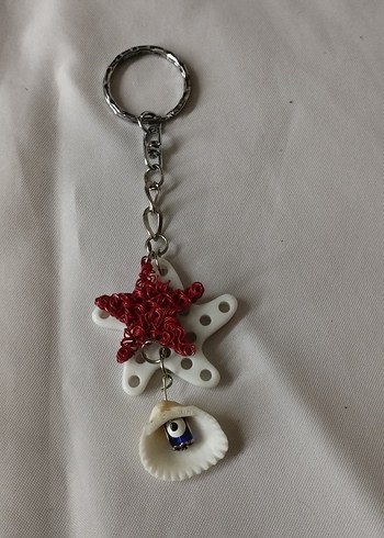 Boncuklu Renkli Bohem Anahtarlık özel tasarım tek ürün - Görsel 3