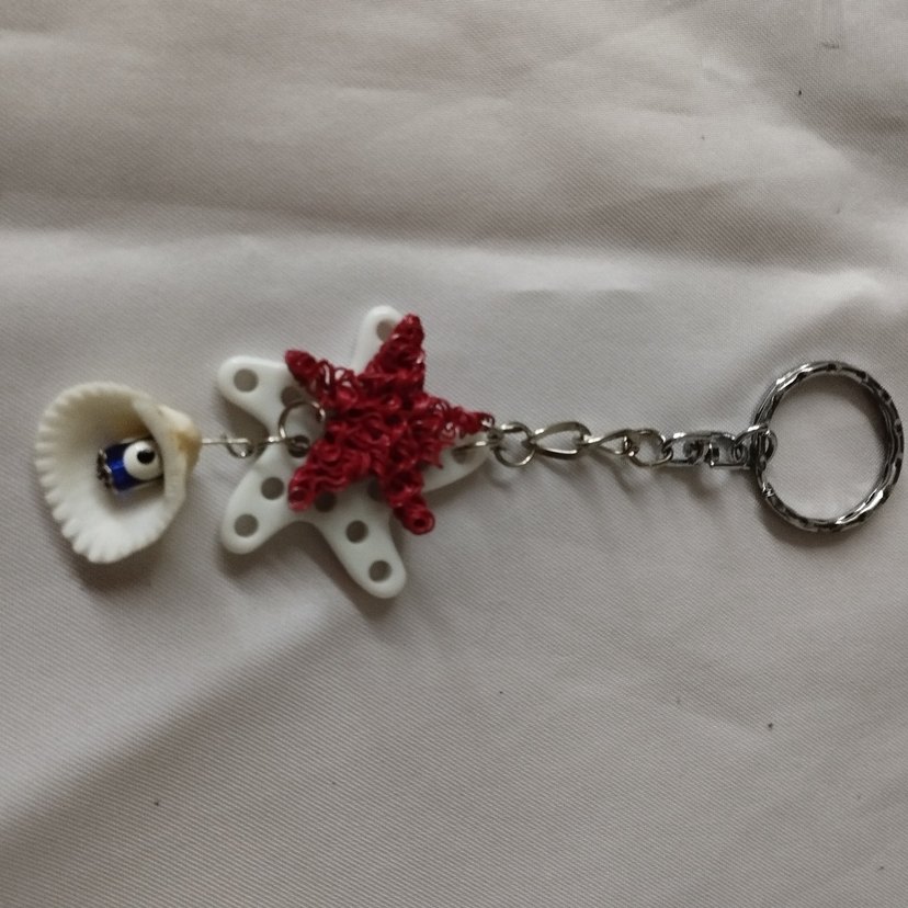 Boncuklu Renkli Bohem Anahtarlık özel tasarım tek ürün - Görsel 4