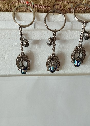 Renkli Bohem Zincir Detaylı Kadın Anahtarlık - Görsel 3