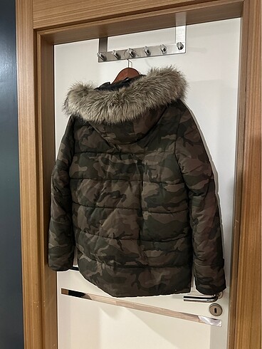 H&M H&m erkek kamuflaj parka