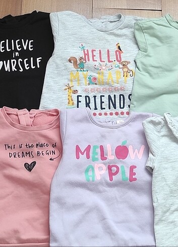 LCW kız bebek sweatshirt 