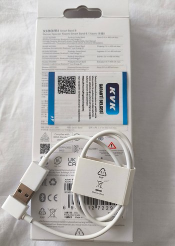  Beden Xiaomi Smart Band 8 Siyah Akıllı Bileklik
