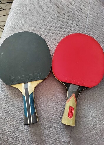 İki masa tenisi raketi 4 top - Görsel 5