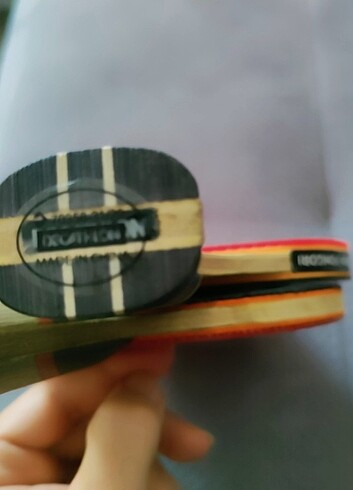 İki masa tenisi raketi 4 top - Görsel 8