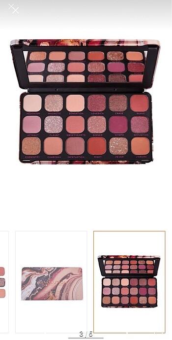  Beden Revolution Forever Flawless Allure Far Paleti
