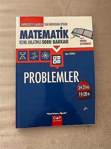 Çap Yayınları Problemler Matematik 9. sınıf üniversite hazırlık