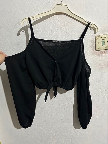 askılı düğmeli önü bağlamalı kısa crop gömlek crop mini üst crop