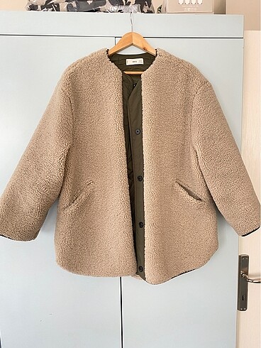 Mango Peluş Mont