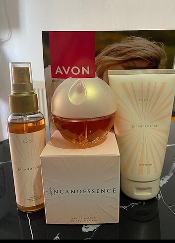 Avon incandessence bayan parfüm set 