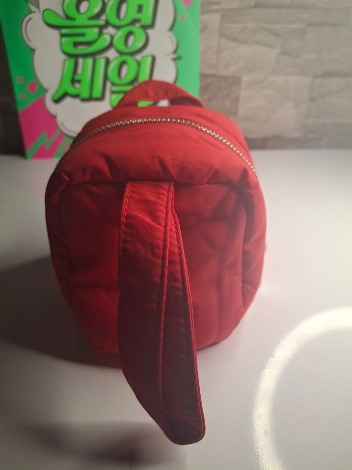 Kırmızı Tırtır çanta+ anahtarlık - Görsel 3