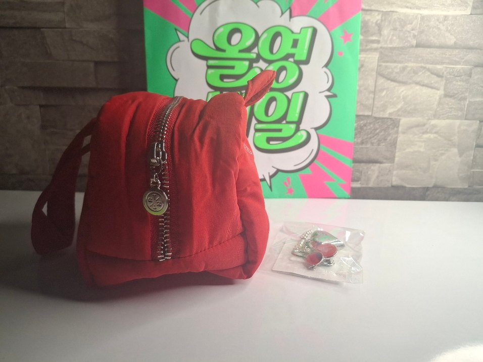 Kırmızı Tırtır çanta+ anahtarlık - Görsel 5