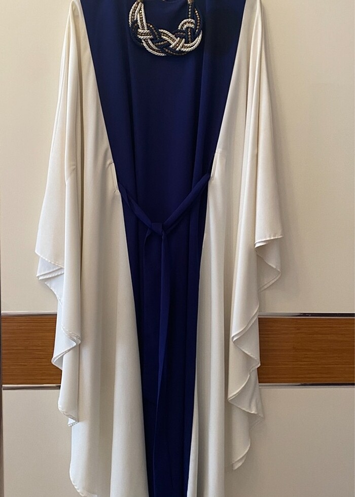 Pelerin elbise - Görsel 3