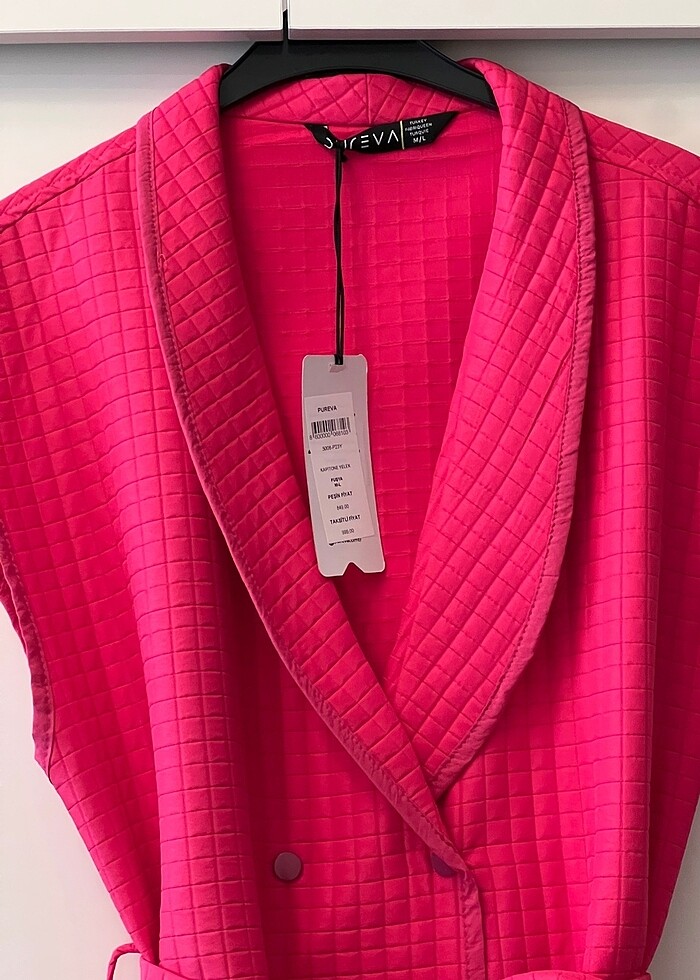 Pureva kapitone yelek - Görsel 3