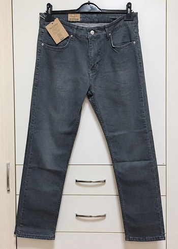 Diğer Gri Denim Jean