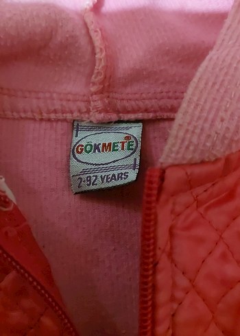 Kız Çocuk Kapüşonlu Fermuarlı Sweatshirt - Görsel 2